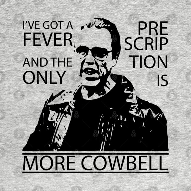 SNL: More Cowbell featuring Christopher Walken (Dark) by albinochicken